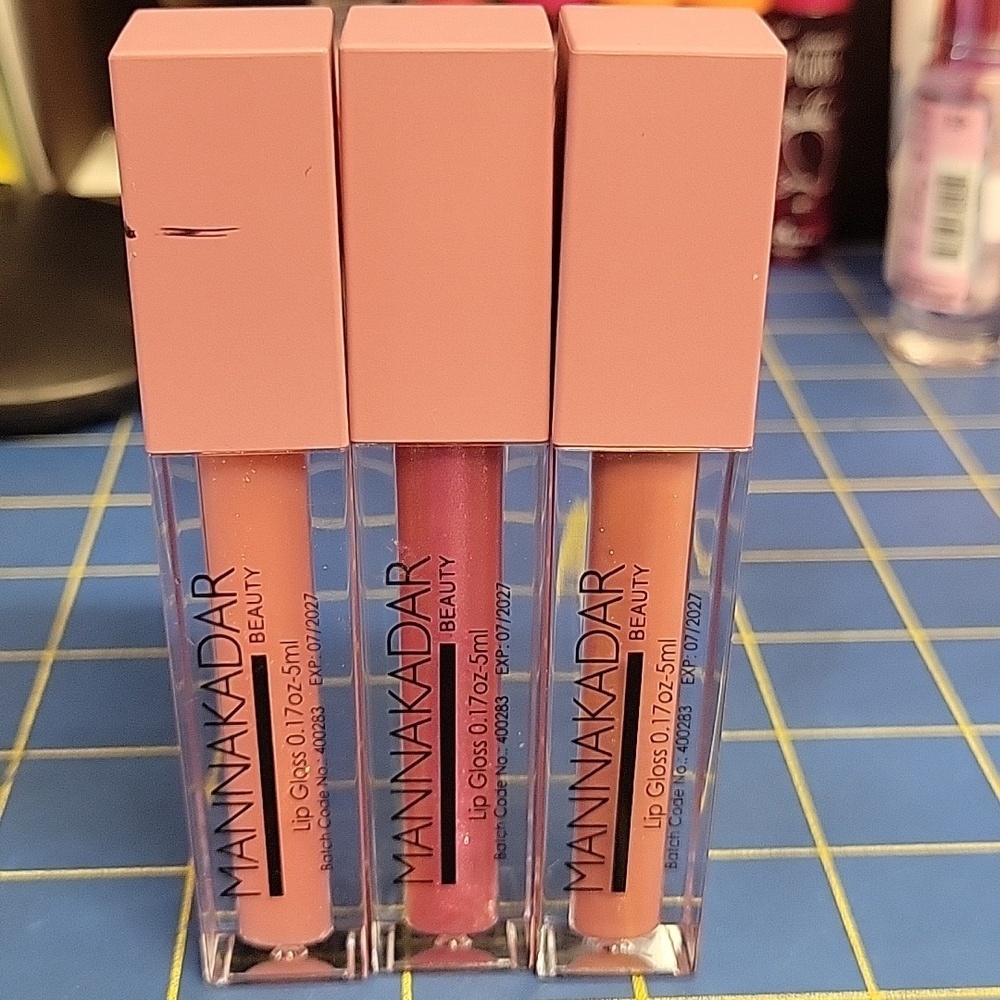 Mannakadar Moisturizing hydrating formula lips Set of 3 New